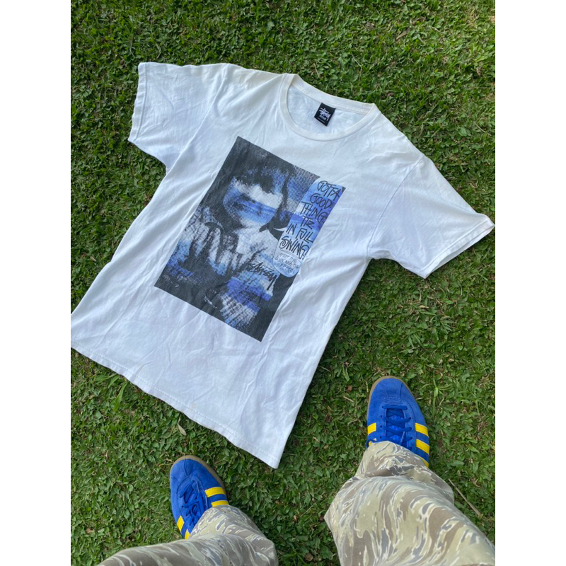 stussy photo tee