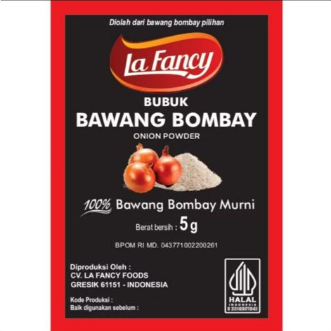 

La Fancy Foods Bawang Bombay (6 & 12 saset)