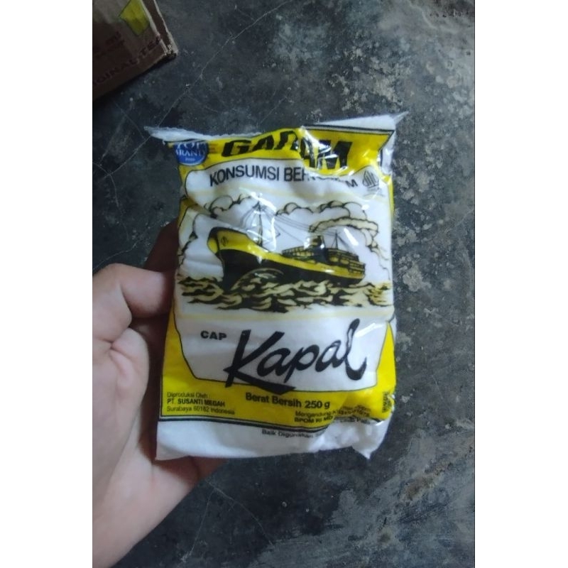 

Garam cap Kapal - garam iyodium