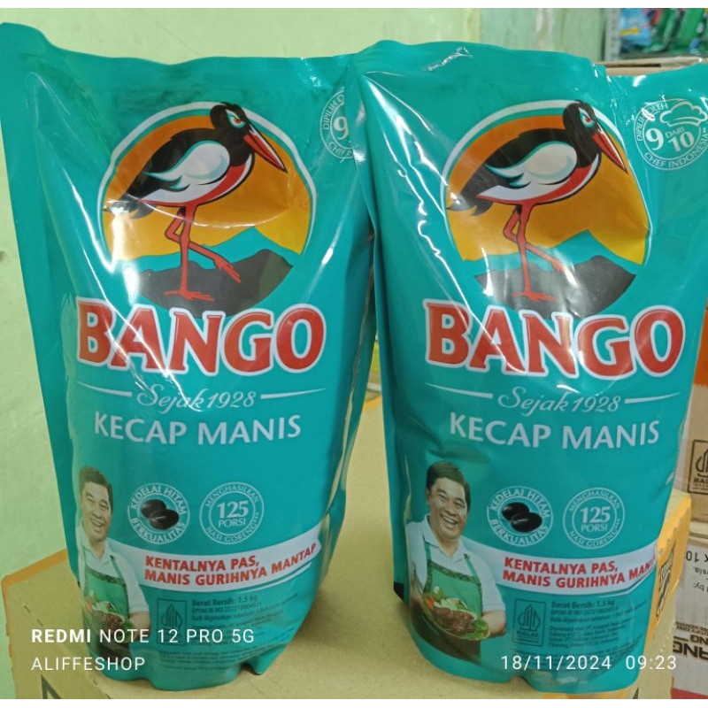 

bango kecap manis pouch 1,5kg