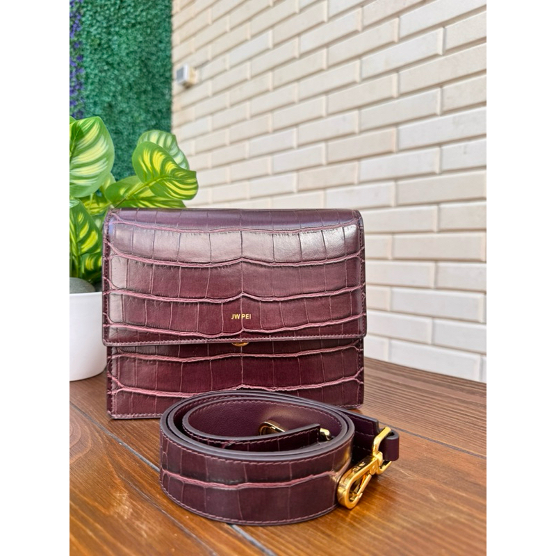 jw pei mini flap bag