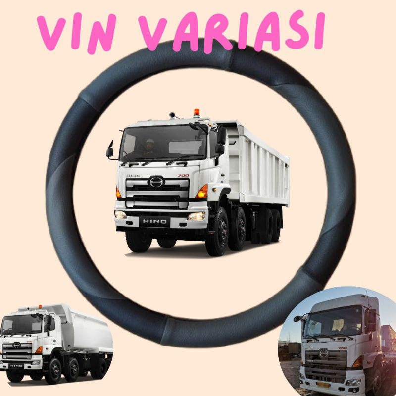 Sarung Stir Mobil,Cover Stir Mobil,Bungkus Stir Mobil,Pelindung Stir Mobil Truk Hino 700/Dump Truk/T