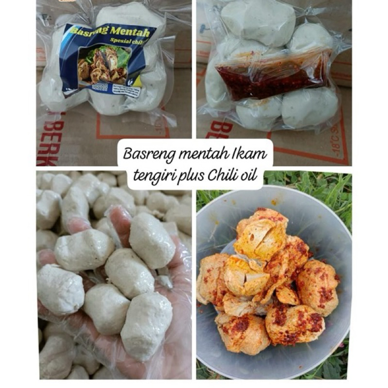 

Bakso Goreng (Basreng) Mentah isi 6pcs GRATIS bumbu chili oil