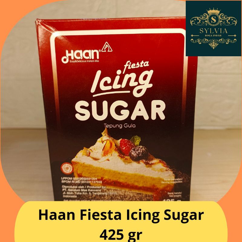 

Haan Fiesta Icing Sugar / Tepung Gula 425 gr