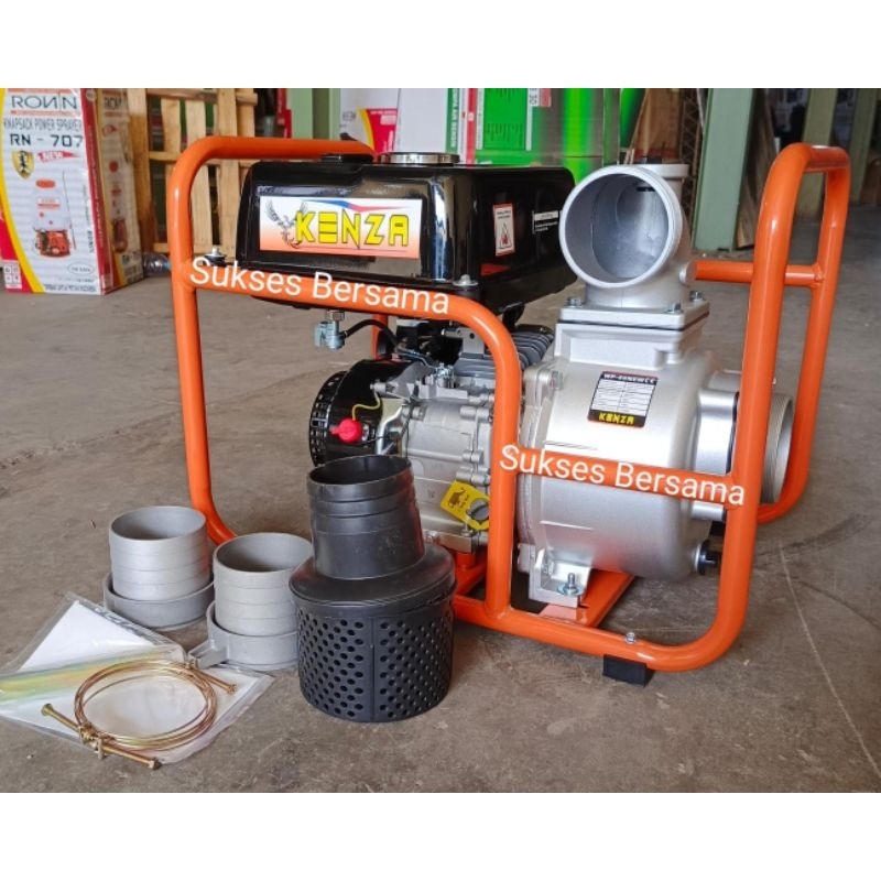 Gasoline Engine Waterpump / Pompa Air Irigasi Kenza WP40X (4 inch)