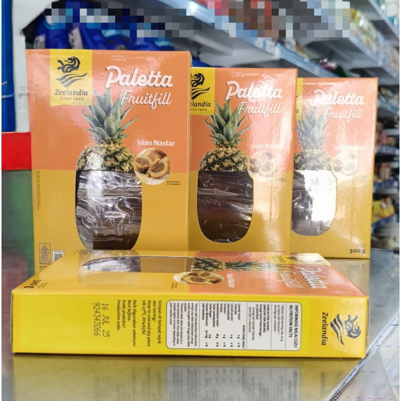 

Paletta Fruit Fill Selai Nastar 500gr/Selai Nastar 500gr Paletta