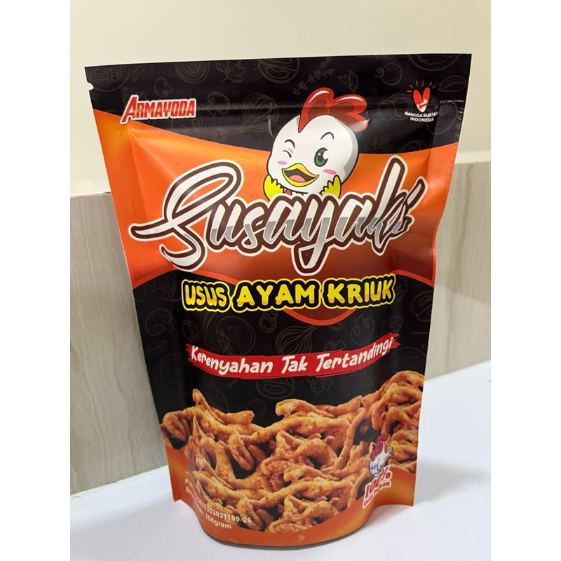 

Keripik usus ayam kress