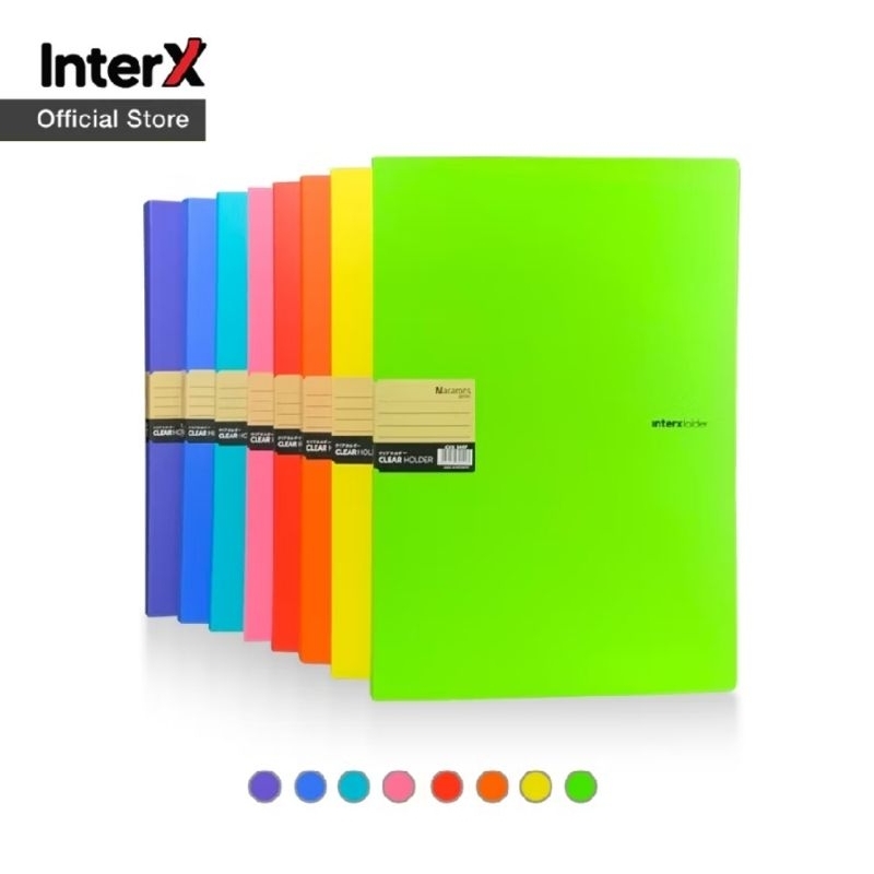 

Map Clear Holder 20L InterXfolder Macarons