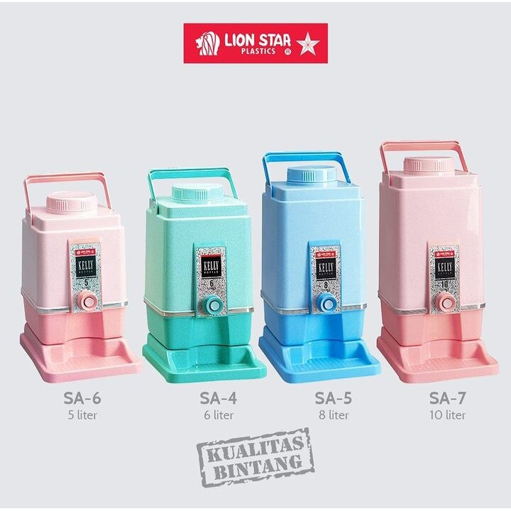 LION STAR SA-6 Kelly Bottle 5 L | Lion Star Water Dispenser Air 5 Liter Termos Tahan Panas dan Dingi
