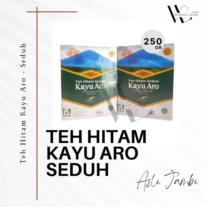 

Teh Hitam Kayu Aro Seduh / Teh Khas Jambi / Black Tea