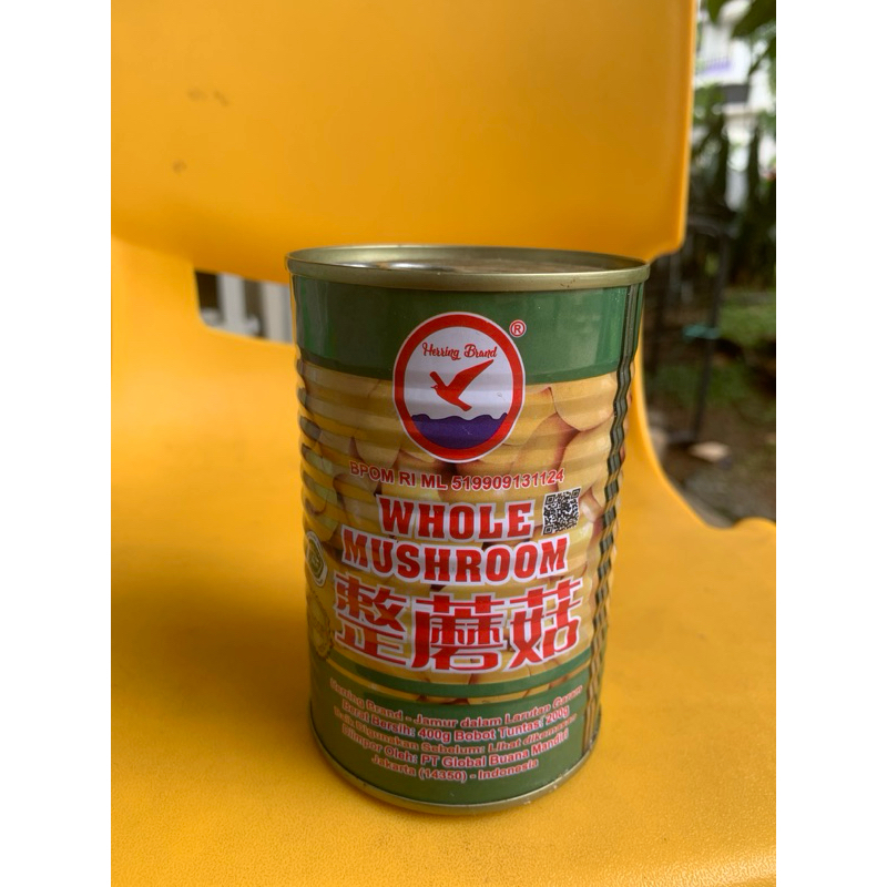 

Herring Brand Whole Mushroom 400gr (Jamur Kaleng)
