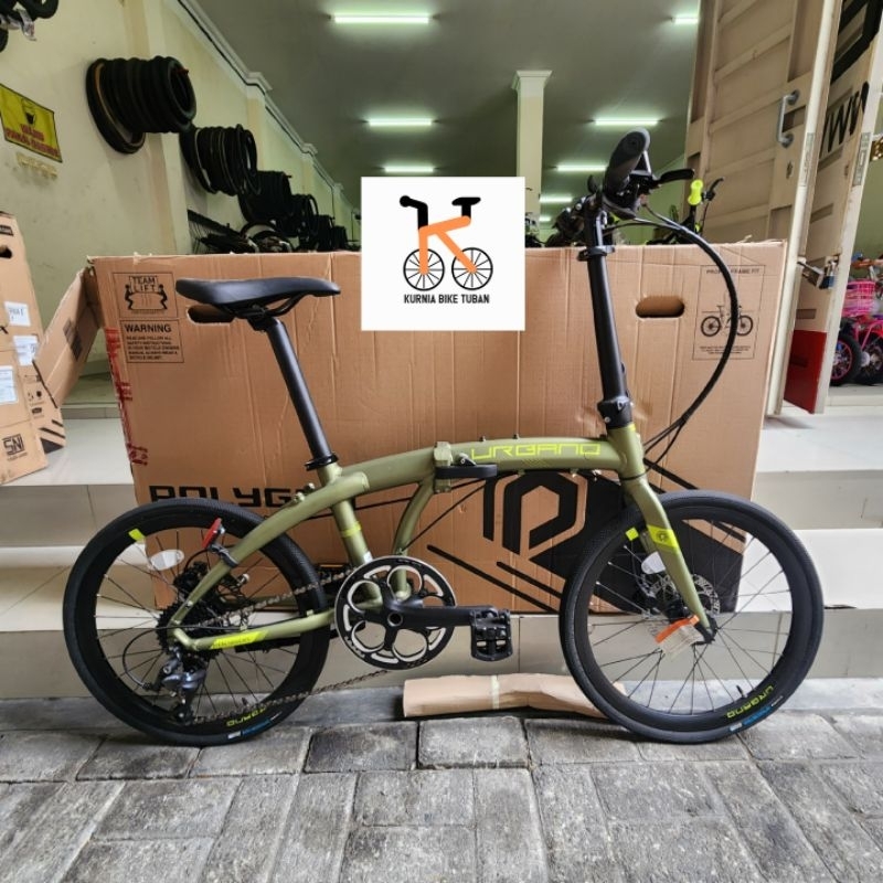 Sepeda Lipat POLYGON URBANO 5 Second Mulus