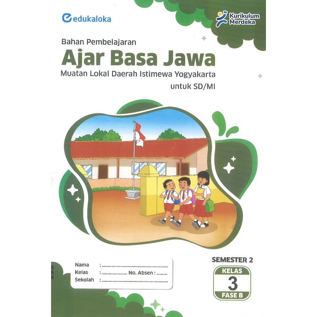 LKS Ajar Basa Jawa Kelas 3 SD Semester 2 Kurikulum Merdeka Tahun Ajaran 2024/2025