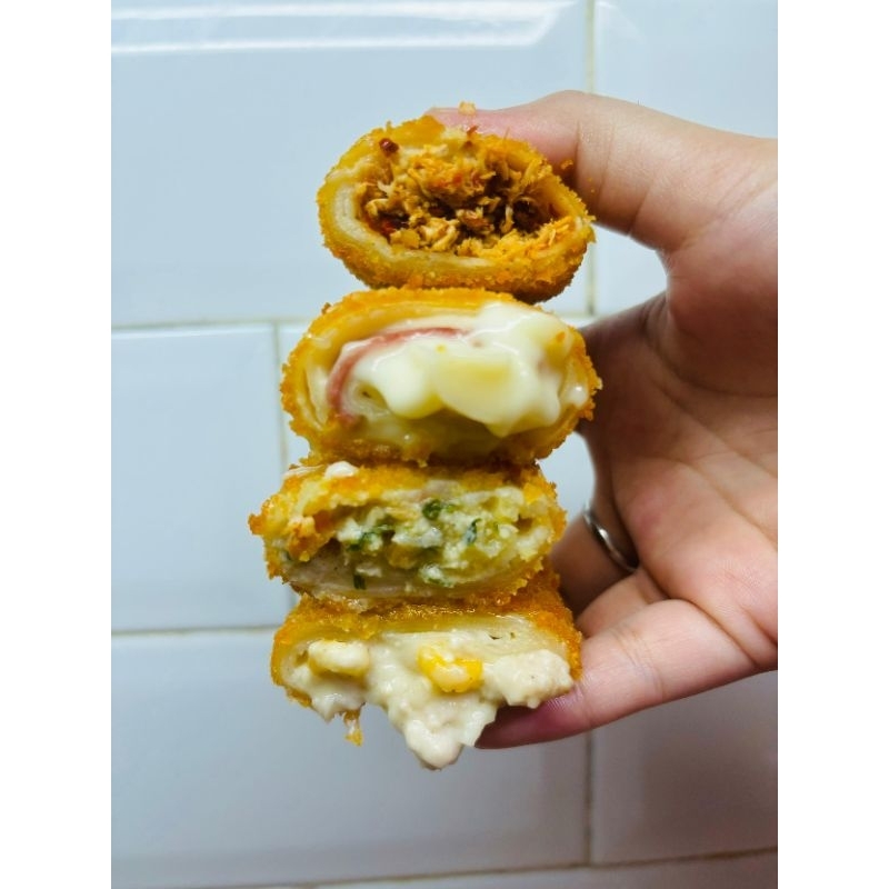 

Risoles Mayo Mix ( CARBOBARA,WAGYU,MAYO)