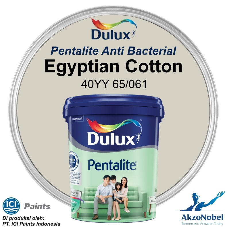 CAT DULUX PENTALITE 20 LT - EGYPTIAN COTTON 40YY 65/061