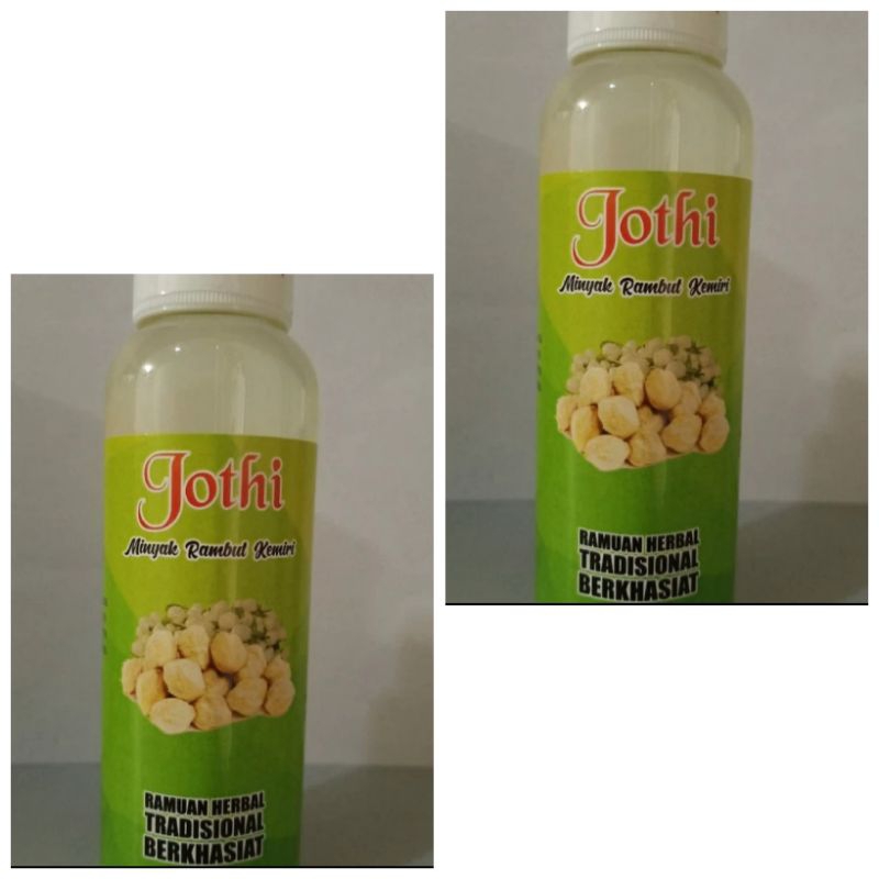 Jothi Minyak Kemiri Untuk Rambut 100ml Paket isi 2.