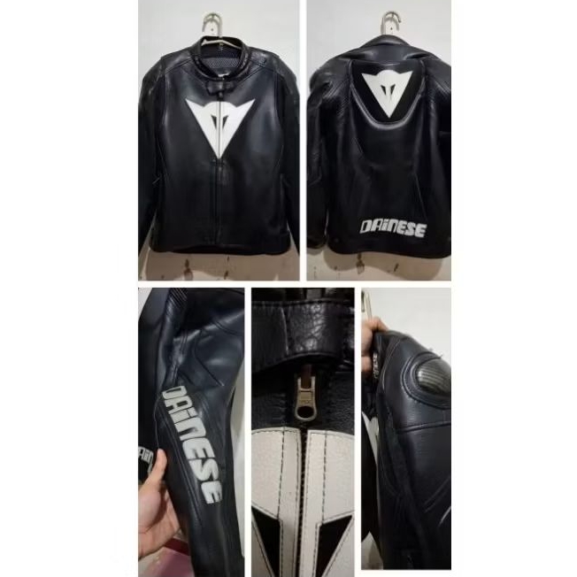 Jaket Kulit Dainese Full Protection