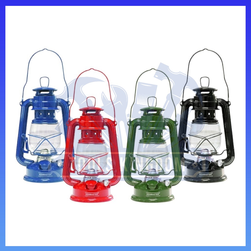 Lampu Kerosene KENMASTER - Lampu Kapal - Lentera - Lampu Kemping / Camping - Lampu Taman - Lampu Eme