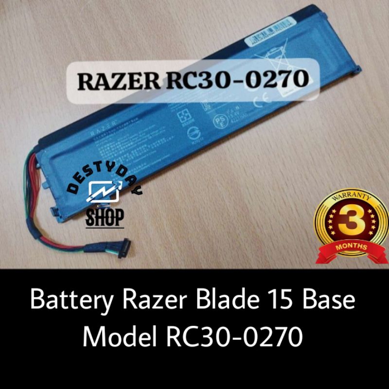 Battery Razer Blade 15 Base 2018 2019 RC30-0270