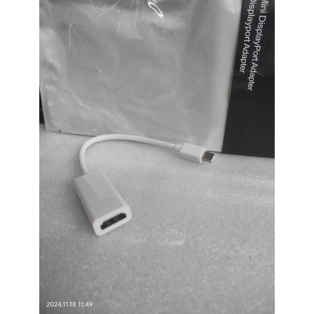 CONVERTER MINI DISPLAY PORT TO HDMI MACBOOK PRO AIR 2010 2011 2012