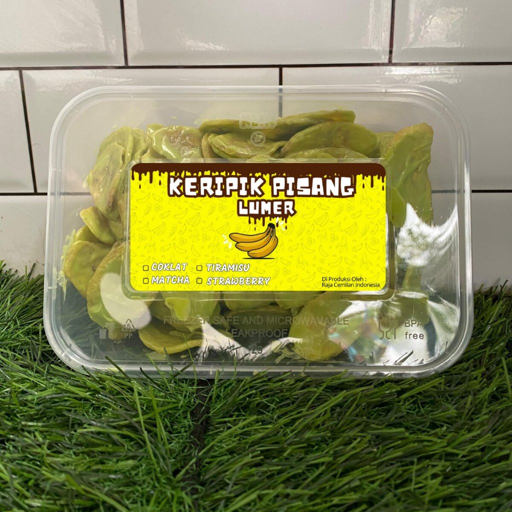 

KERIPIK PISANG LUMER Matcha 200G