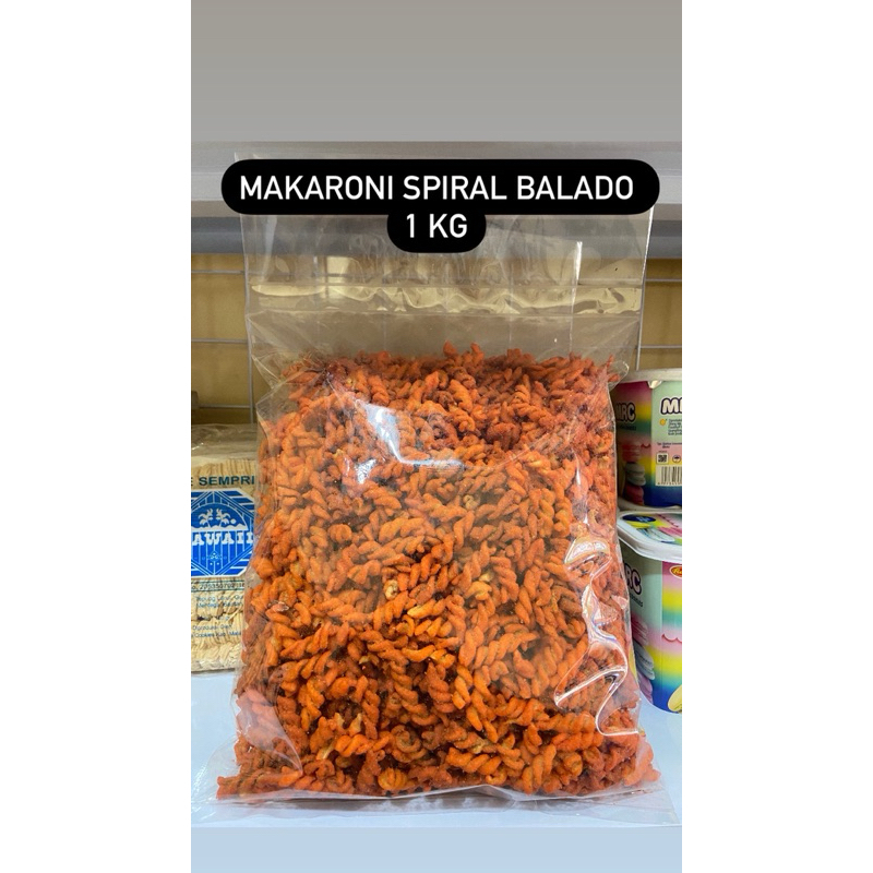 

MAKARONI SPIRAL BALADO / JAGUNG MANIS 1 KG