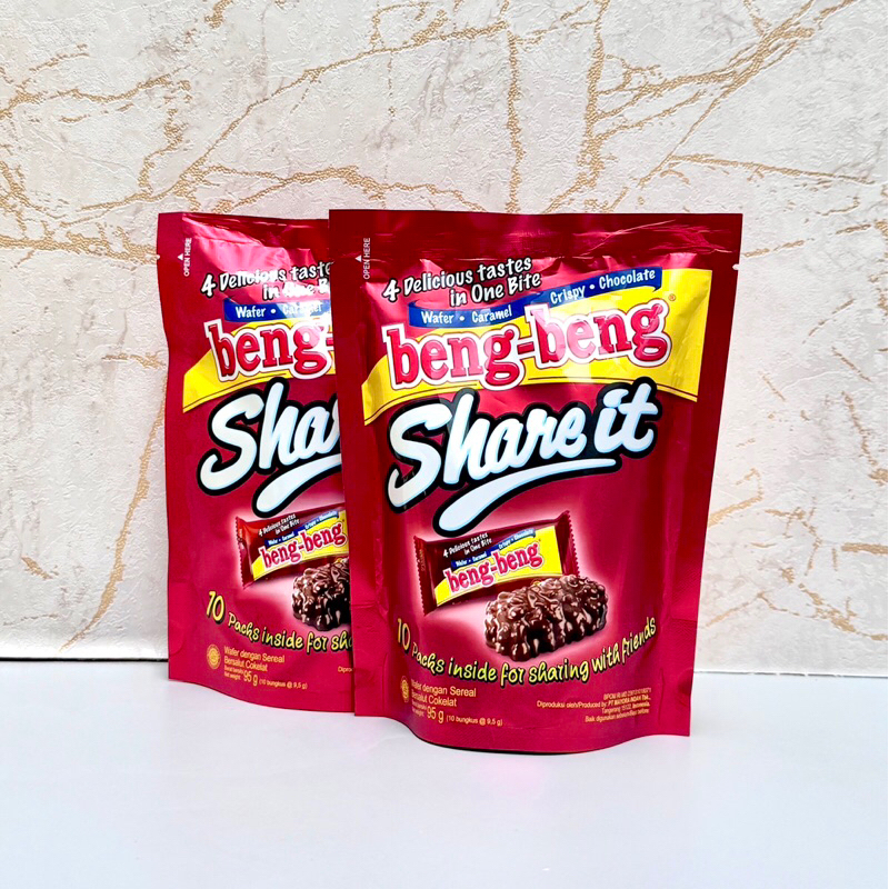 

Beng Beng Share It Wafer Chocolate Pouch