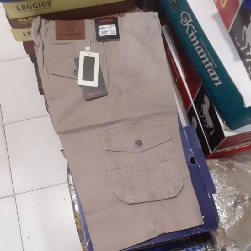 celana cargo poggino pendek