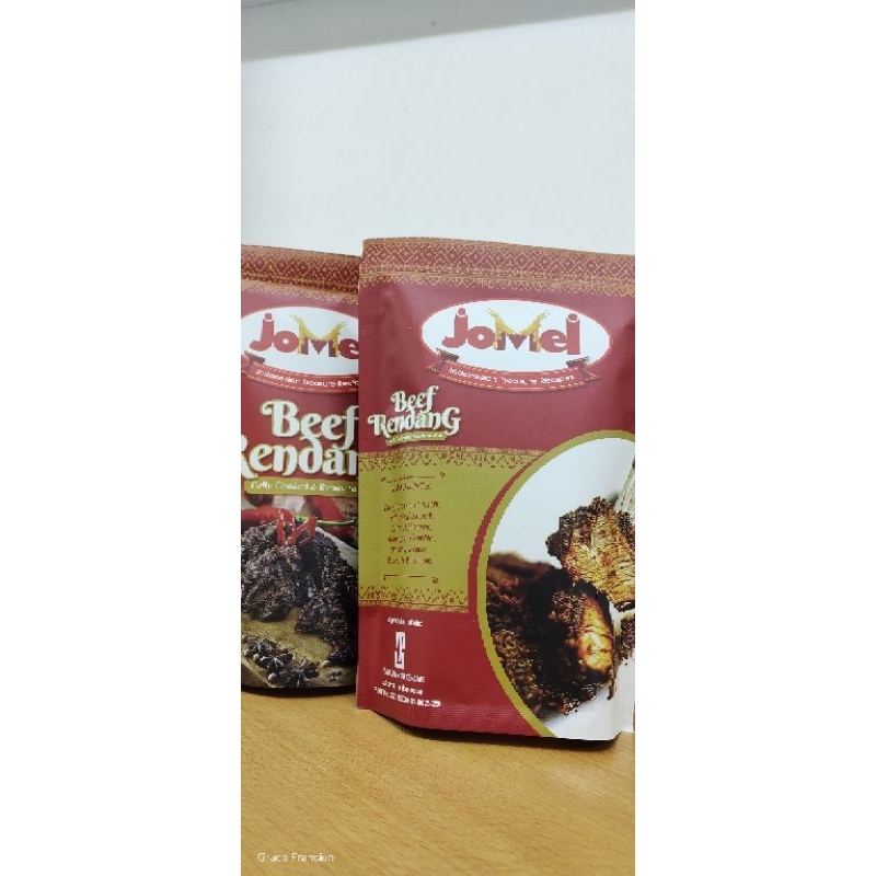 

Rendang JoMei premium asli Padang