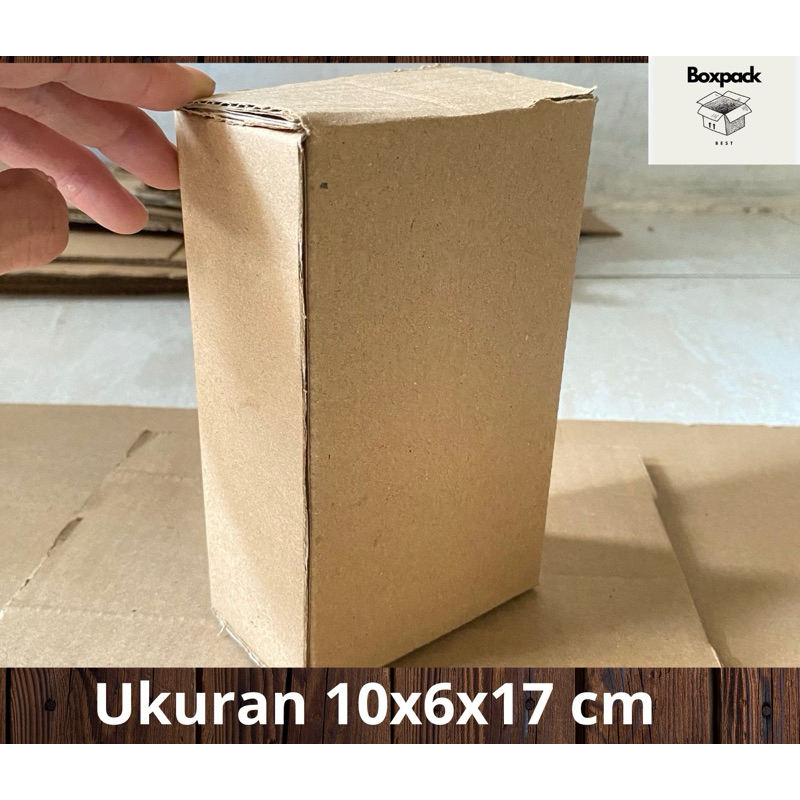 

Kardus/Karton/Box packing ukuran 10x6x17 cm
