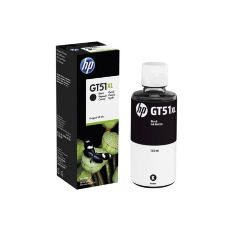 TINTA HP GT51 or GT51XL GT53XL BLACK ORIGINAL