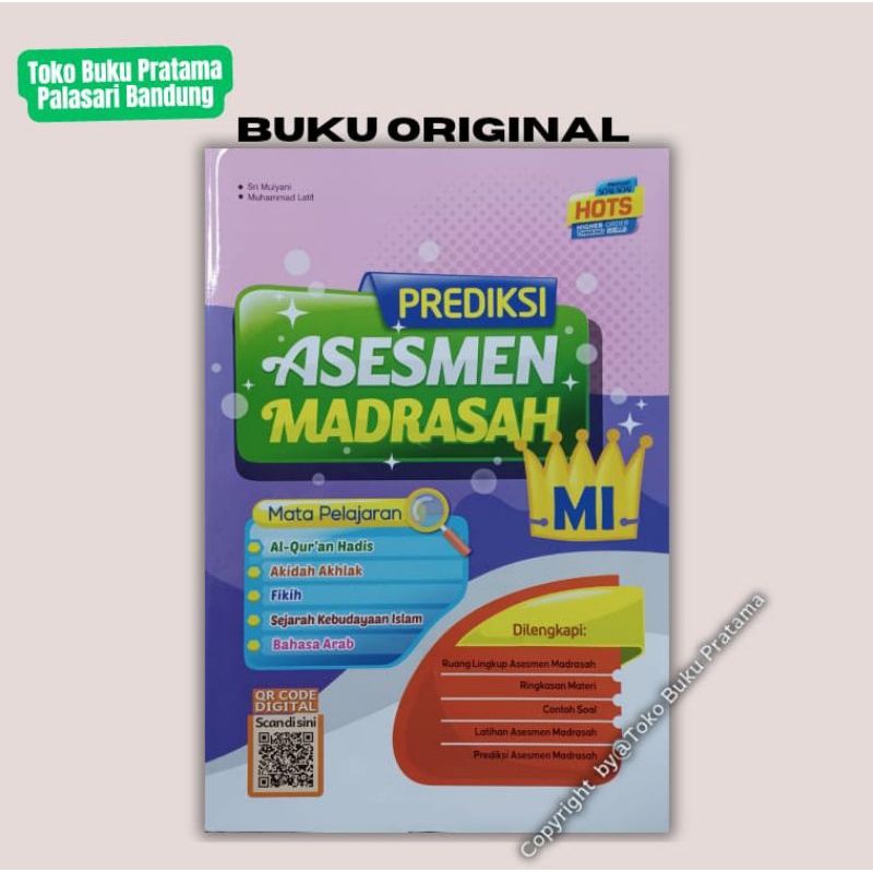 Prediksi UAS UAM Ujian Asesman Madrasah Ibtidaiyah 2025 kelas 6 Mi - ORI