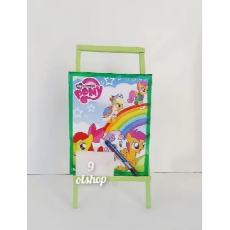 

Papan tulis anak white board.Papan belajar anak