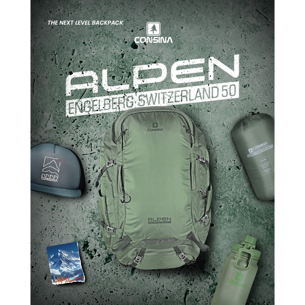 CONSINA ALPEN - TAS RANSEL - TAS GUNUNG - CARRIER