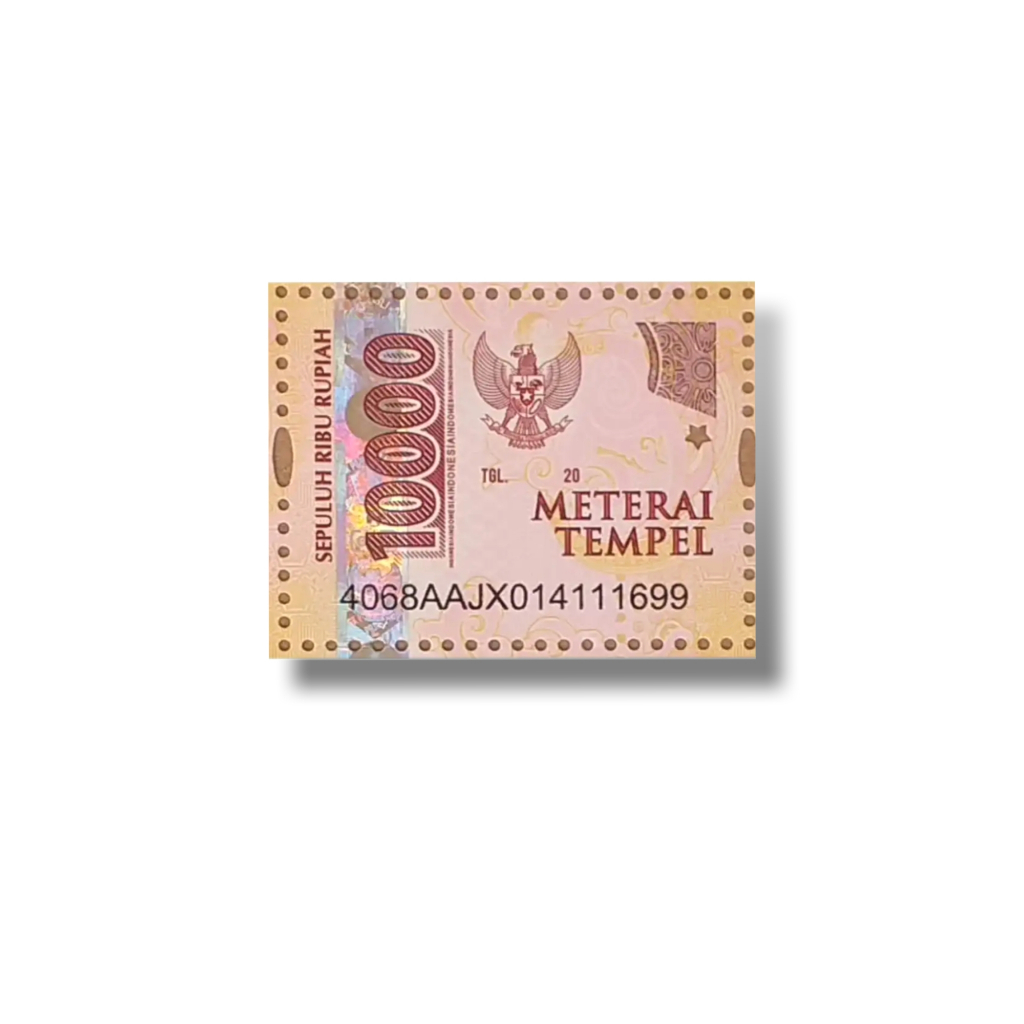 

Materai 10000 Pos ASLI