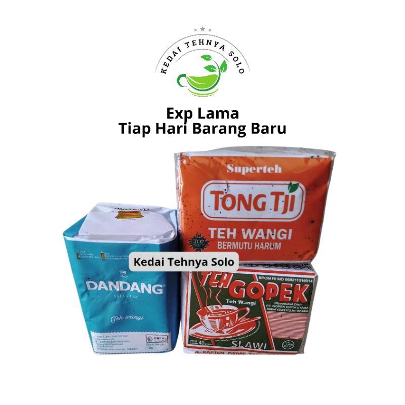 

Teh Racikan Solo [Gopek Dandang Tongtji Super] @40 G x 3 pcs