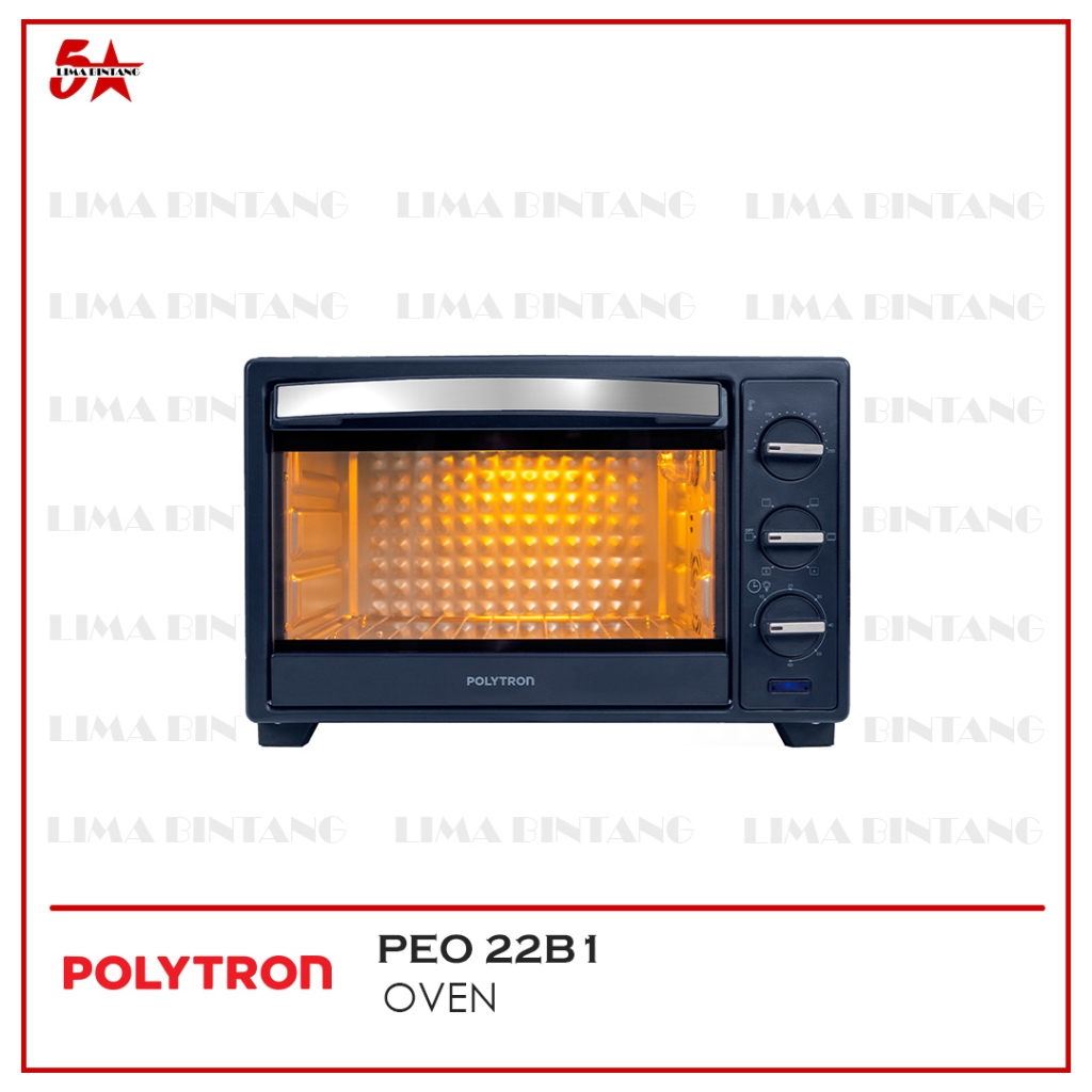 POLYTRON KITCHENMATE OVEN ELECTRIC 22 LITER PEO-22B1B