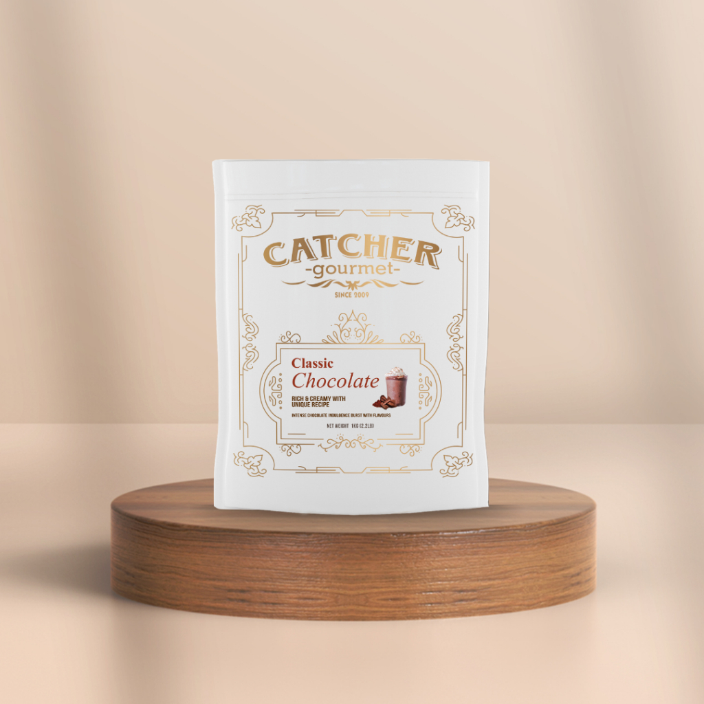 

Catcher Gourmet | Classic Chocolate Powder (Minuman Bubuk Instant Rasa Cokelat)