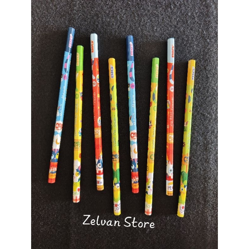 

Pensil 2B BIG seri Cats
