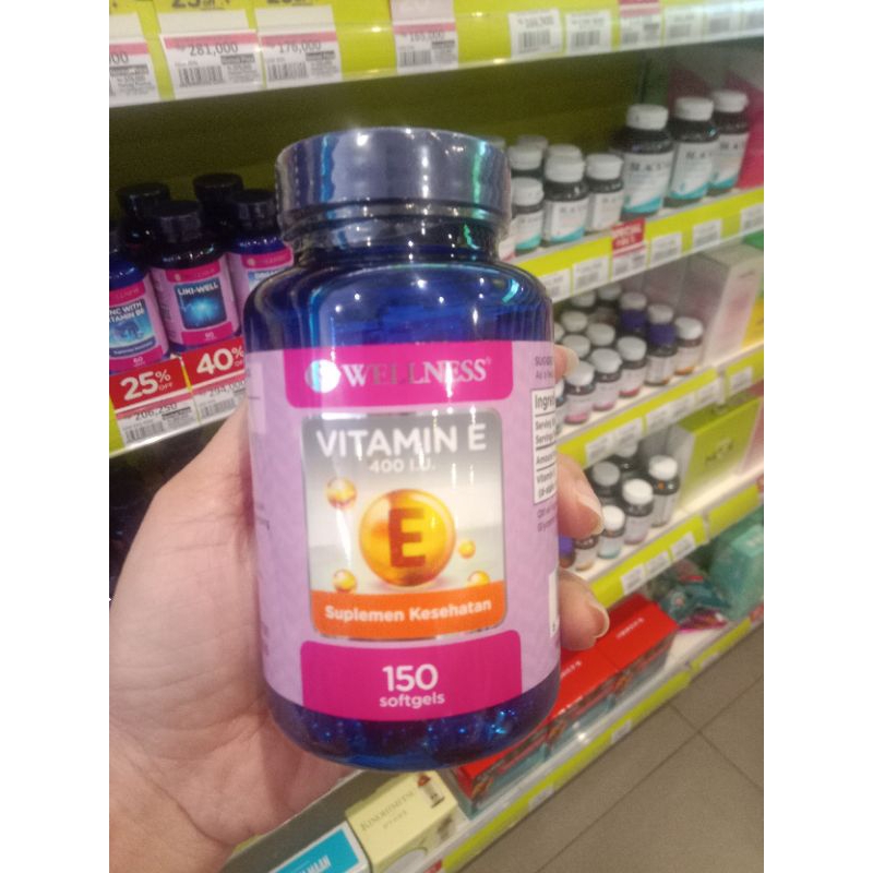 Wellness Vitamin E 150 400IU softgel