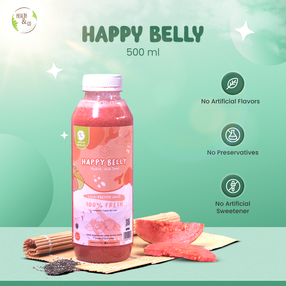 

Health & Co - Happy Belly Drink - Minuman Sehat - 500ML