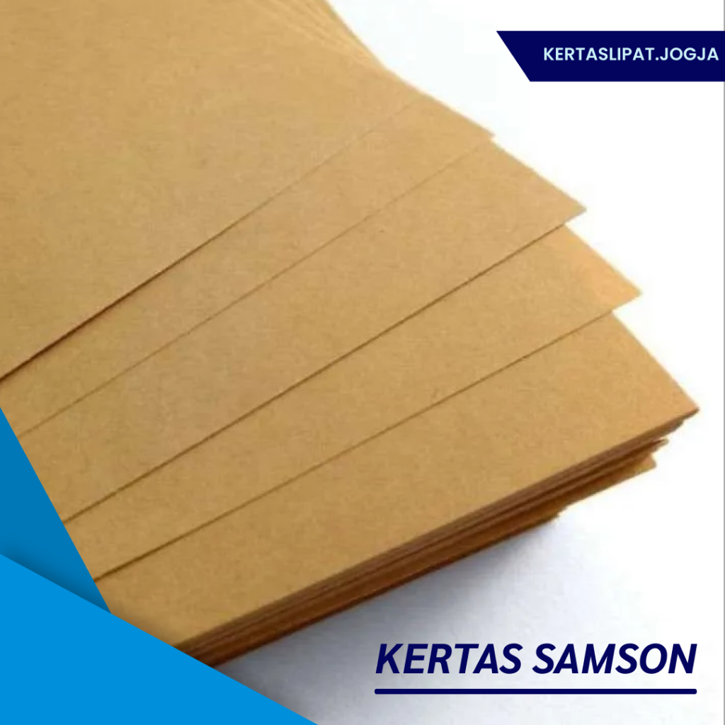 

Kertas Samson Coklat 80 Gram, 90 x 120