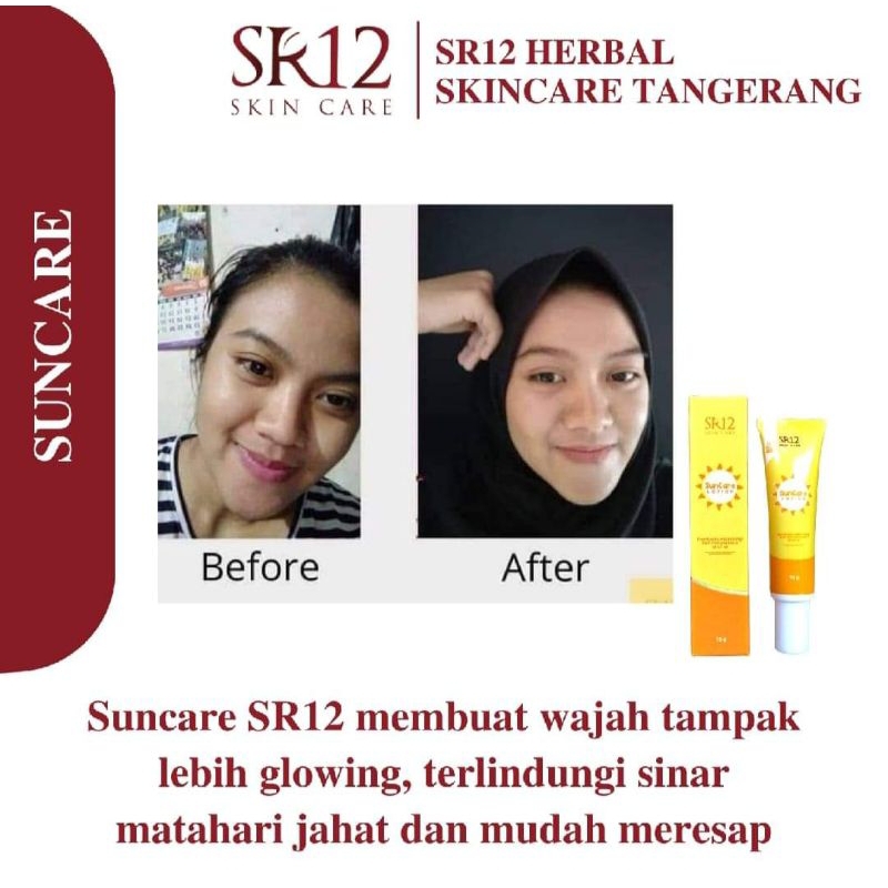 Suncare SR12 / Sunscreen Glowing SR12 / Suncare Sunscreen Glowing SR12
