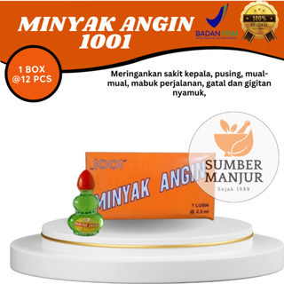 MINYAK ANGIN 1001 /1 box isi 12 pcs