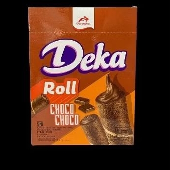 

Deka Wafer Roll Choco, Choconut 7gr isi 24pcs & Crepes Choconut 10gr isi 12pcs