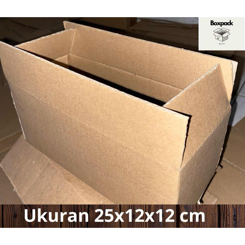 

Kardus packing ukuran 25x12x12 cm