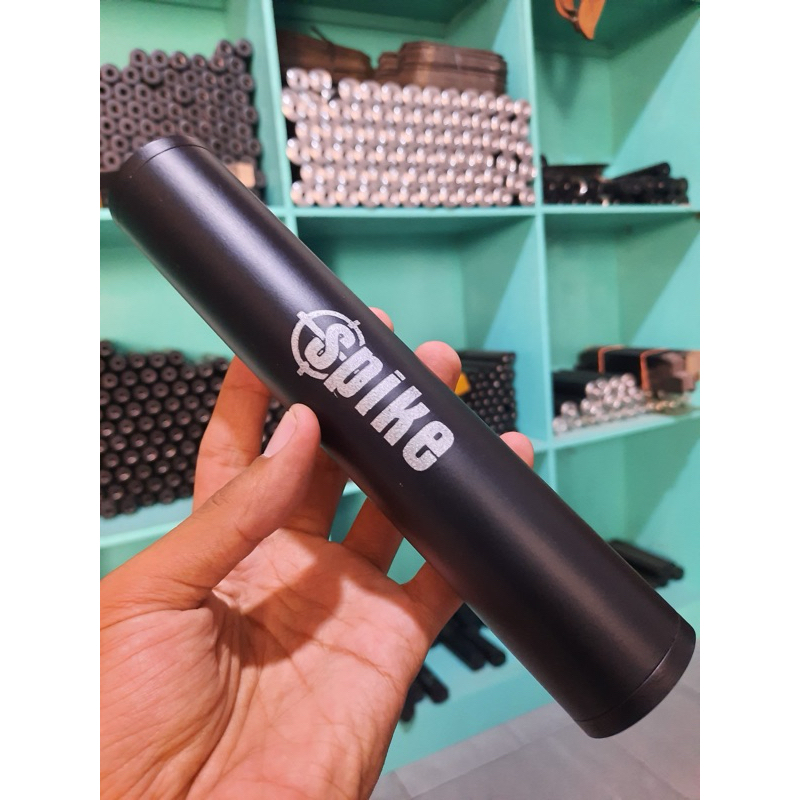Perdam/peredam/silencer Od38 23cm SPIKE full black