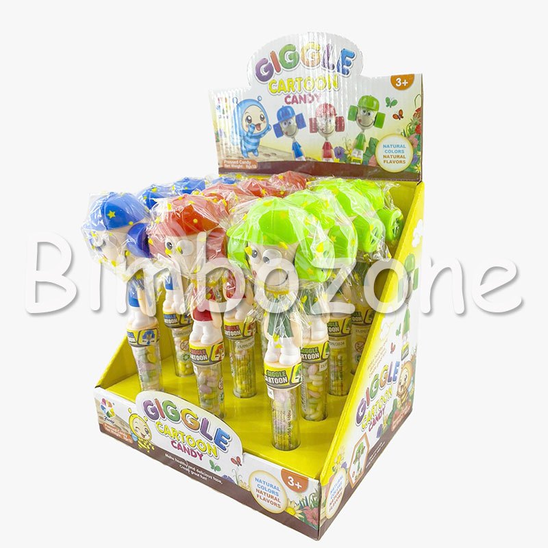 

JUQI CANDY TOYS Permen mainan bola basket basketball Mainan monyet drum drummer isi permen