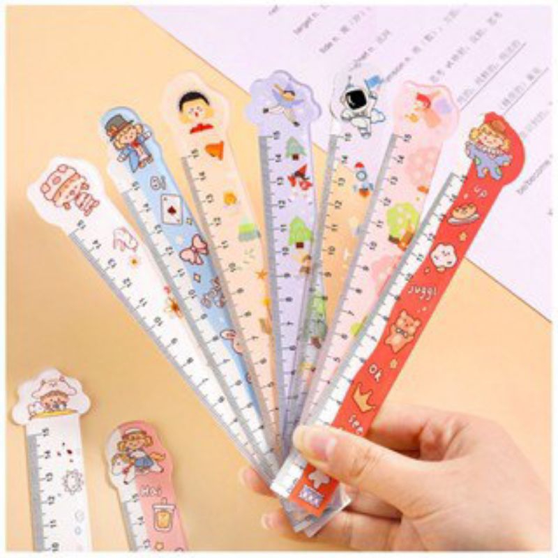 

ATK.JAYA COD Penggaris Unik Premium Beraneka Motif / Penggaris Lucu Import / Ruler Import