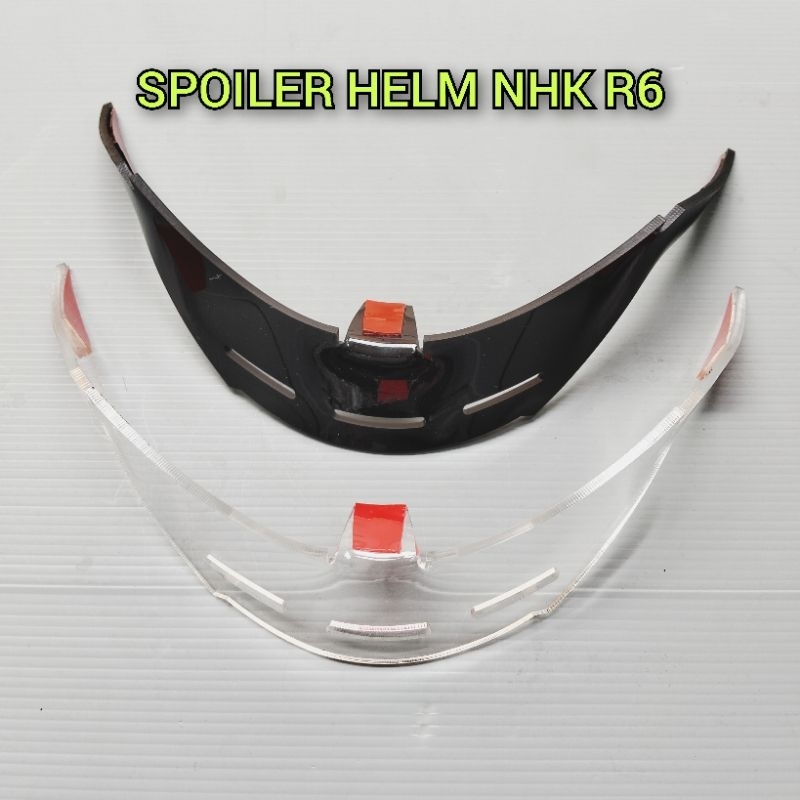 AKRILIK | Spoiler Helm NHK R6 / Spoiler NHK R6